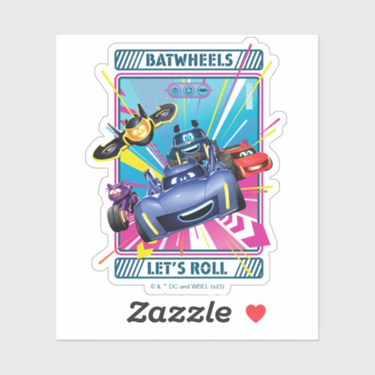 Batwheels™ – レッツ転がー シール (シート)