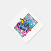 Batwheels™ – レッツ転がー スタンダードカクテルナプキン (角)