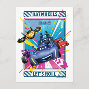 Batwheels™ – レッツ転がー ポストカード