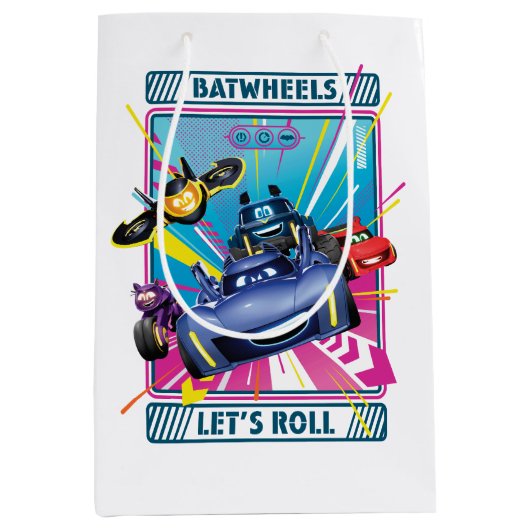 Batwheels™ – レッツ転がー ミディアムペーパーバッグ (正面)