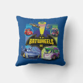 Batwheels™対ズームのレギオン クッション (裏面)