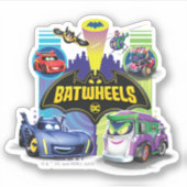 Batwheels™対ズームのレギオン シール (正面)