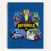 Batwheels™対ズームのレギオン ノートブック (正面)