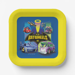 Batwheels™対ズームのレギオン ペーパープレート