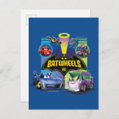 Batwheels™対ズームのレギオン ポストカード (正面/裏面)