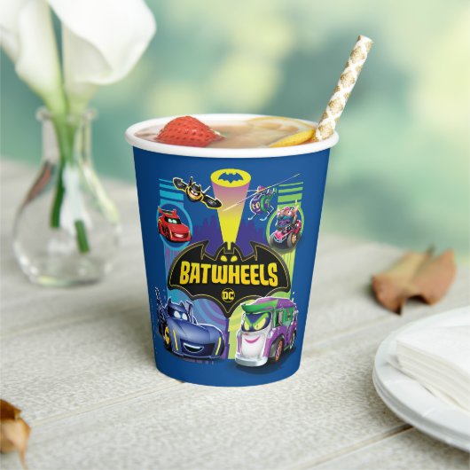 Batwheels™対ズームのレギオン 紙コップ (インサイチュ)