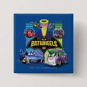Batwheels™対ズームのレギオン 缶バッジ