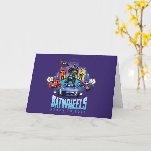 Batwheels™ – 準備完了転が カード (黄色い花)