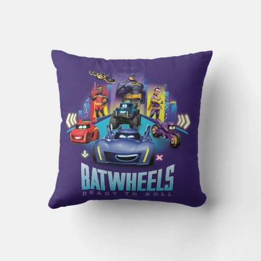 Batwheels™ – 準備完了転が クッション (裏面)