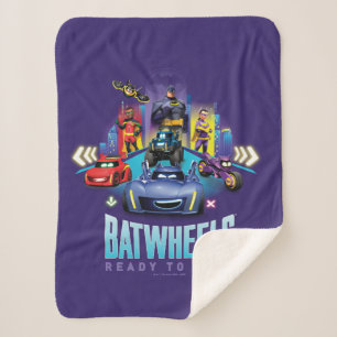 Batwheels™ – 準備完了転が シェルパブランケット