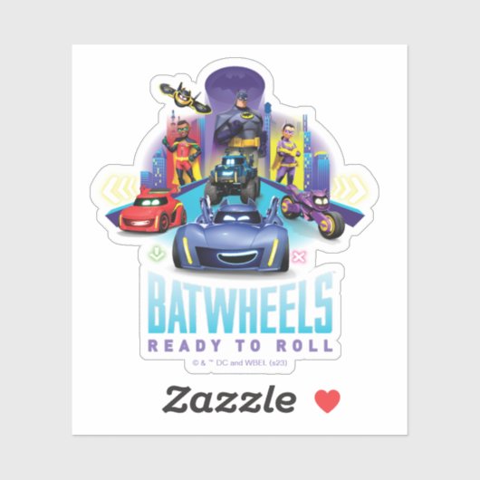 Batwheels™ – 準備完了転が シール (シート)
