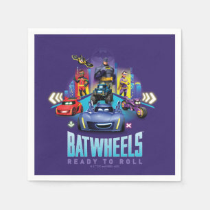 Batwheels™ – 準備完了転が スタンダードカクテルナプキン