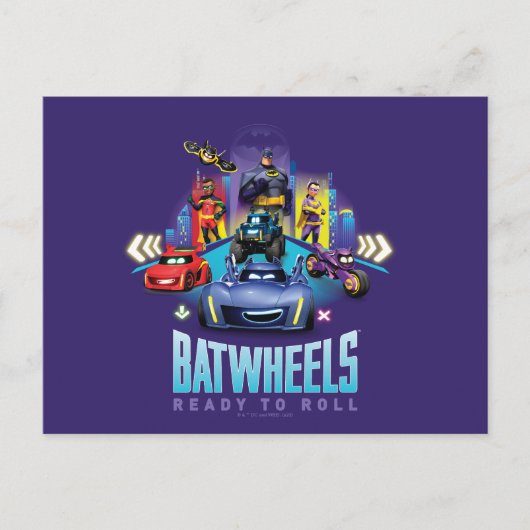 Batwheels™ – 準備完了転が ポストカード (正面)