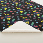 Batwheels™車両のアイコンパターン シェルパブランケット (3/4)