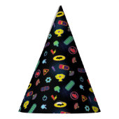 Batwheels™車両のアイコンパターン パーティーハット (左)