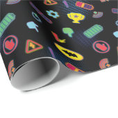 Batwheels™車両のアイコンパターン ラッピングペーパー (ロールコーナー)