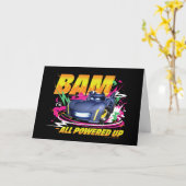 Batwheels™ Bam – 全電源オン カード (黄色い花)