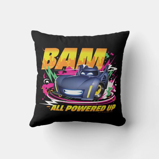 Batwheels™ Bam – 全電源オン クッション (裏面)