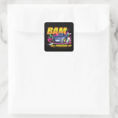 Batwheels™ Bam – 全電源オン スクエアシール (バッグ)