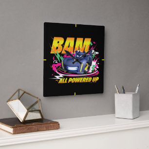 Batwheels™ Bam – 全電源オン スクエア壁時計