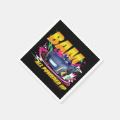 Batwheels™ Bam – 全電源オン スタンダードカクテルナプキン (角)