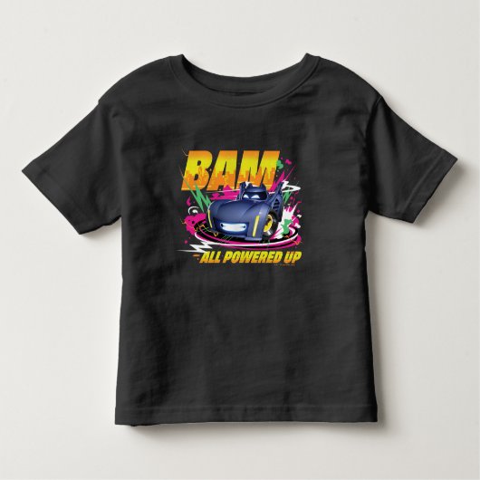 Batwheels™ Bam – 全電源オン トドラーTシャツ (正面)