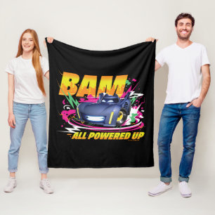 Batwheels™ Bam – 全電源オン フリースブランケット