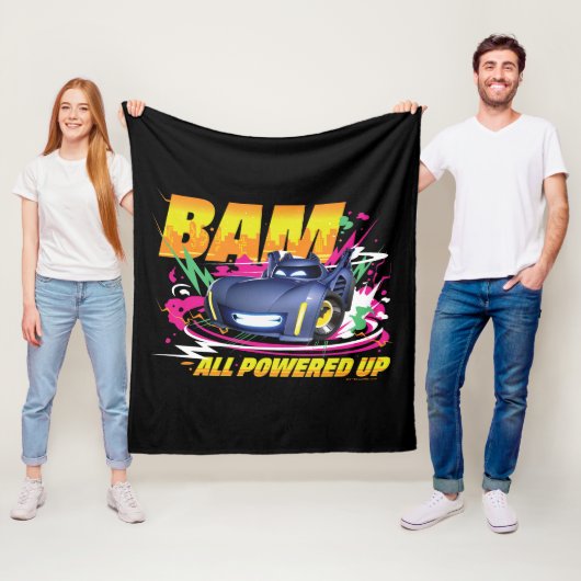 Batwheels™ Bam – 全電源オン フリースブランケット (インサイチュ)