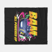 Batwheels™ Bam – 全電源オン フリースブランケット (正面(横))