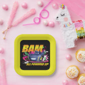 Batwheels™ Bam – 全電源オン ペーパープレート (パーティー)