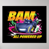 Batwheels™ Bam – 全電源オン ポスター (正面)