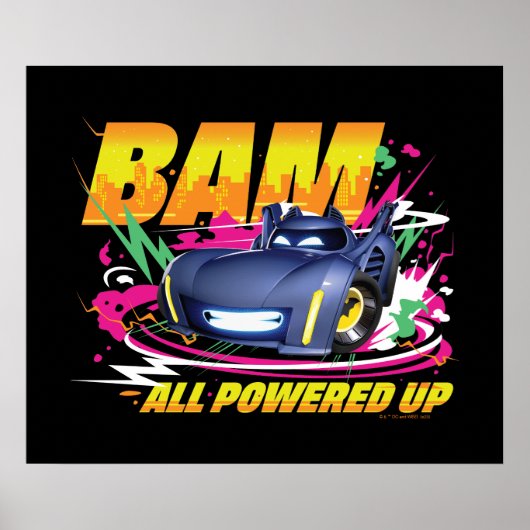 Batwheels™ Bam – 全電源オン ポスター (正面)