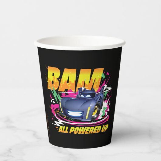Batwheels™ Bam – 全電源オン 紙コップ (正面)