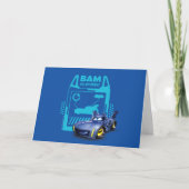 Batwheels™ Bam - The Batmobile カード (正面)