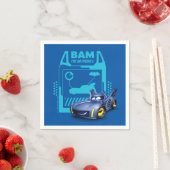 Batwheels™ Bam - The Batmobile スタンダードカクテルナプキン (インサイチュ)