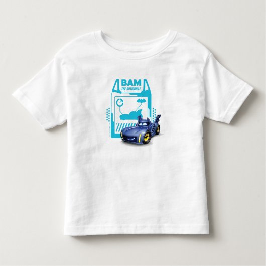 Batwheels™ Bam - The Batmobile トドラーTシャツ (正面)