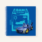 Batwheels™ Bam - The Batmobile ノートブック (正面)