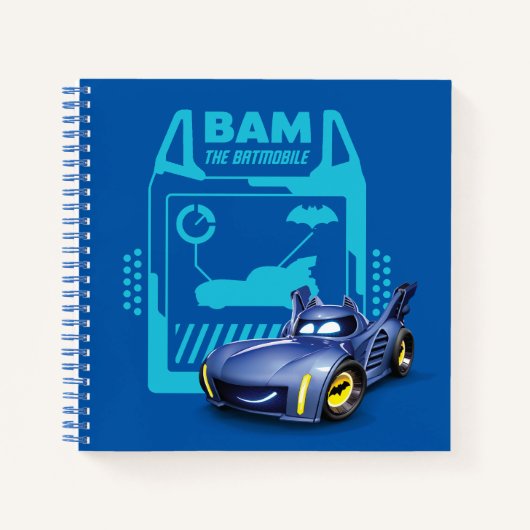 Batwheels™ Bam - The Batmobile ノートブック (正面)