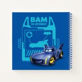 Batwheels™ Bam - The Batmobile ノートブック (裏面)