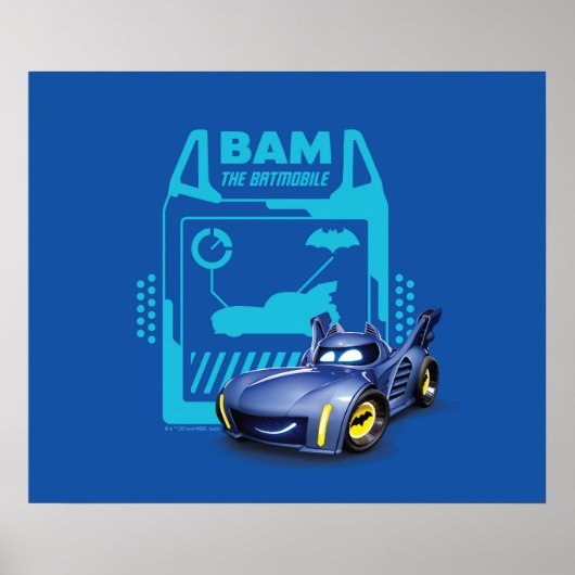 Batwheels™ Bam - The Batmobile ポスター (正面)