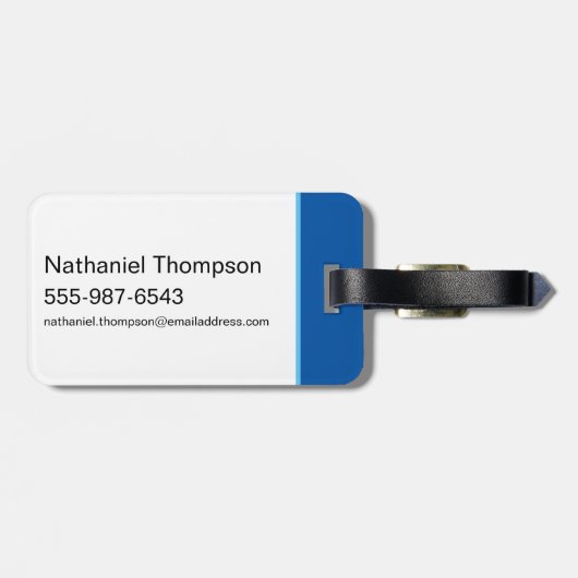 Batwheels™ Bam - The Batmobile ラゲッジタグ (裏面横)