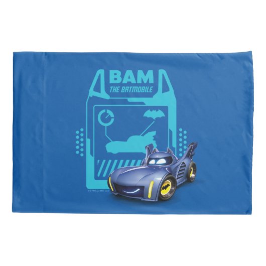 Batwheels™ Bam - The Batmobile 枕カバー (裏面)