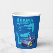 Batwheels™ Bam - The Batmobile 紙コップ (正面)