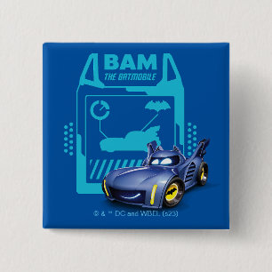 Batwheels™ Bam - The Batmobile 缶バッジ