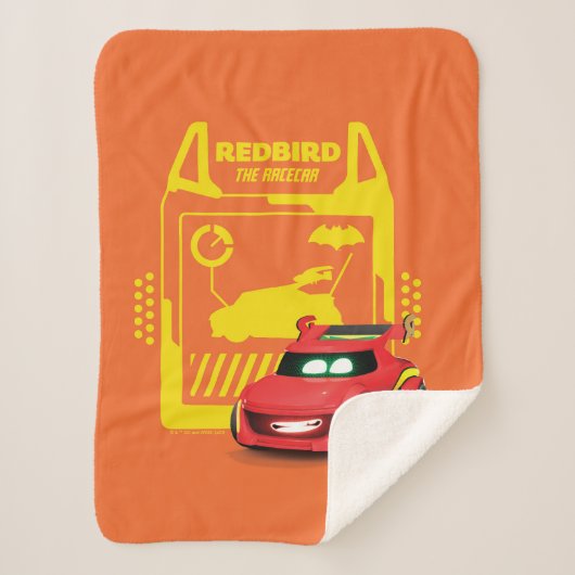 Batwheels™ Redbird – レーサー シェルパブランケット (正面)