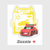 Batwheels™ Redbird – レーサー シール (シート)