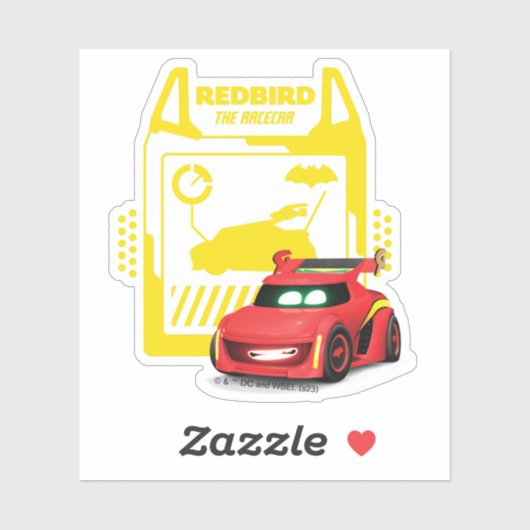 Batwheels™ Redbird – レーサー シール (シート)