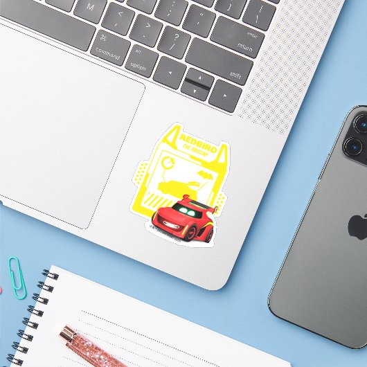 Batwheels™ Redbird – レーサー シール (ノートパソコンとiPhone)