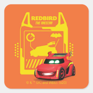 Batwheels™ Redbird – レーサー スクエアシール