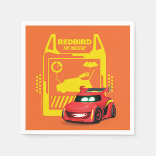 Batwheels™ Redbird – レーサー スタンダードカクテルナプキン